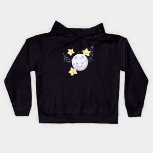 Moon and Stars Kids Hoodie